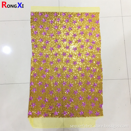 3MM Brand New Round Sequin Embroidered Fabric